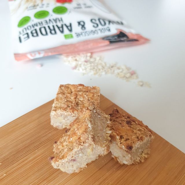 Custom Recyclable Ziplock Baby Food Strawberry Oatmeal Packaging Bag Wholesale