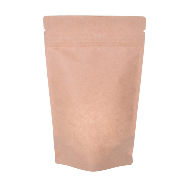 250g compostable printed coffee doypack with zipper