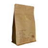 Custom Eco Barrier Box Bottom Coffee Pouches