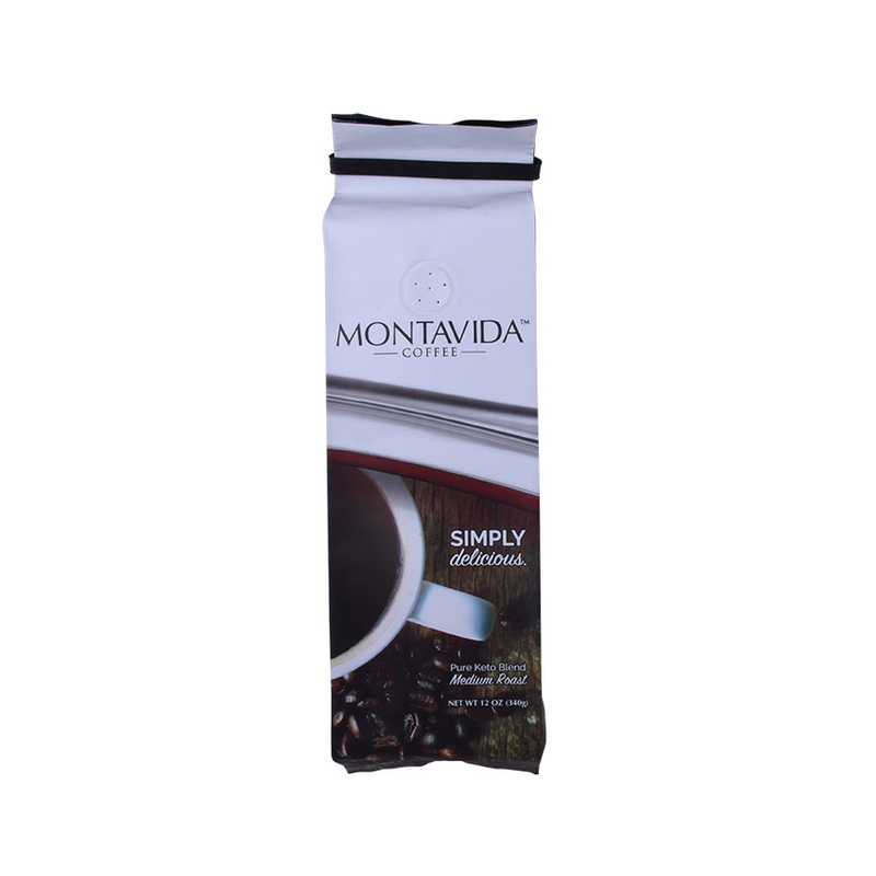 Resealable Ziplock Eco Friendly Bottom Matt Finish Gusset Bags with Tin Tie