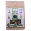 Compostable Pre-made Kraft Paper Food Packaging Pouches