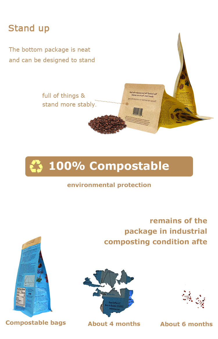 compostable coffee bean bag
