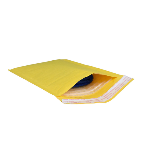 Custom Matte Black Bubble Mailer Biodegradable