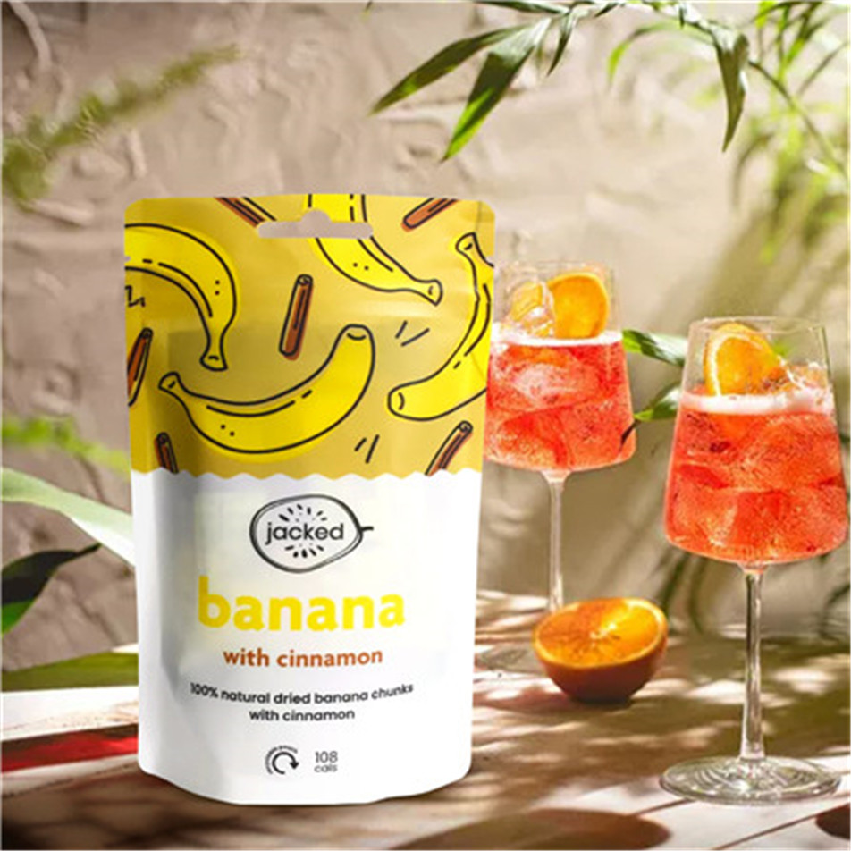 Low Carbon Footprint Recyclable Standup Organic Dried Fruit Food Packaging Design