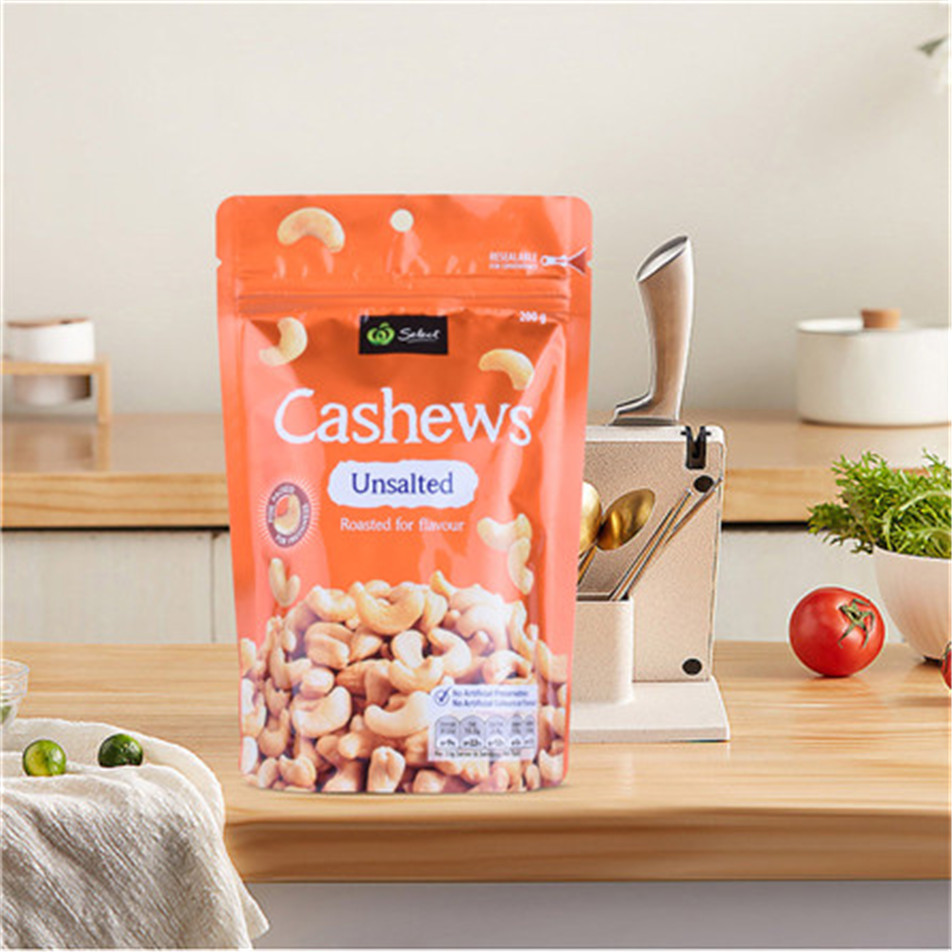 Digital Printed High Barrier BPA-free Stand Up Carbon Neutral Food Bags for Snacks