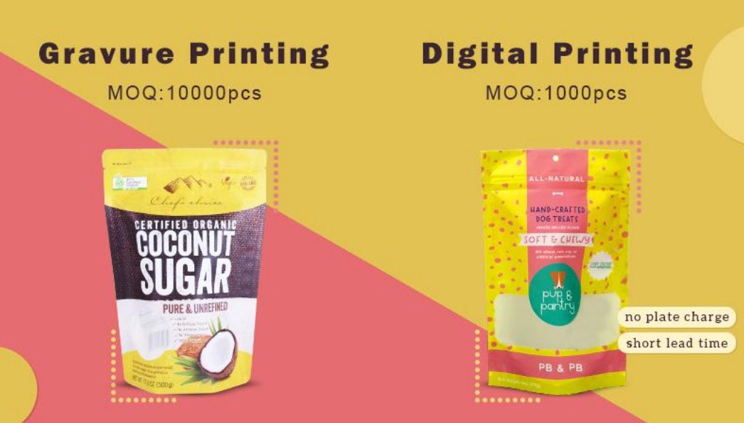 gravure printing and digital printing