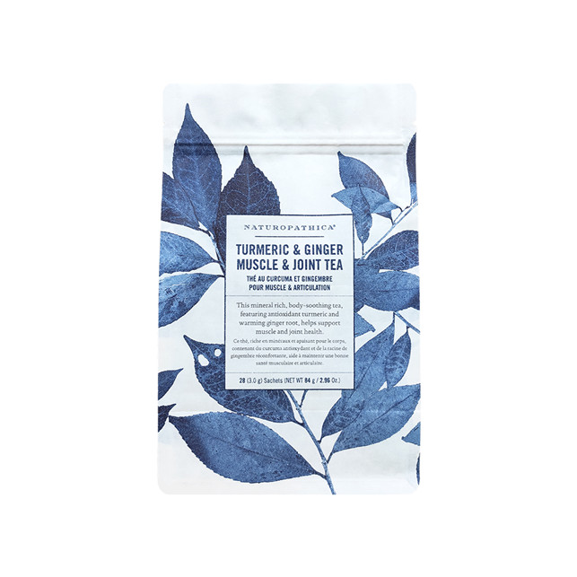 Compostable packaging coffee & tea pouch with zipper