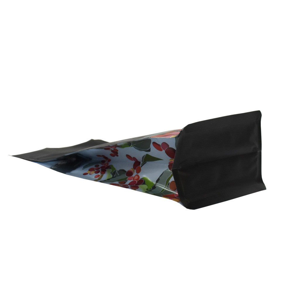 Oem Quad Seal Kraft Paper Pouches