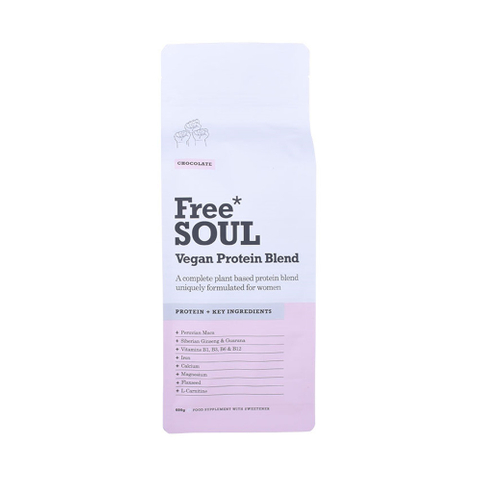 Exclusive Double Zipper Quad Seal Pouches