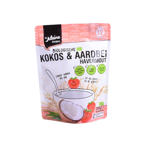 Personalized Logo oatmeal pouch packaging design plastic