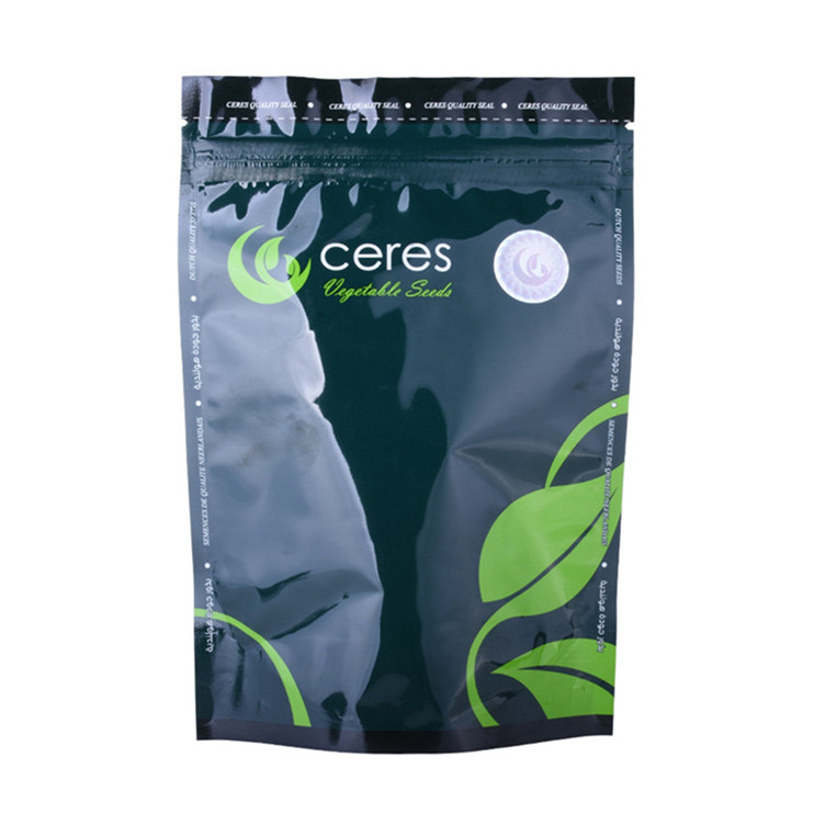 Moisture Proof Spot Gloss With Matte Avocado Seeds Bag