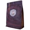 Custom logo 1kg coffee pouch with gusset 