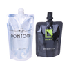 Recyclable Eco Friendly Spouts Packaging Pouch Transparent 