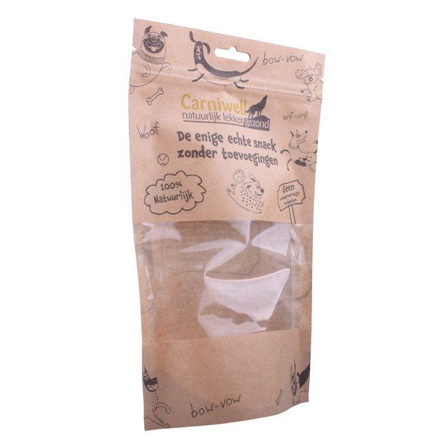 Biodegradable Pet Dog Food Bag with window In Melbourne