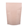 Unprinted compostable kraft paper bags in stock for nuts