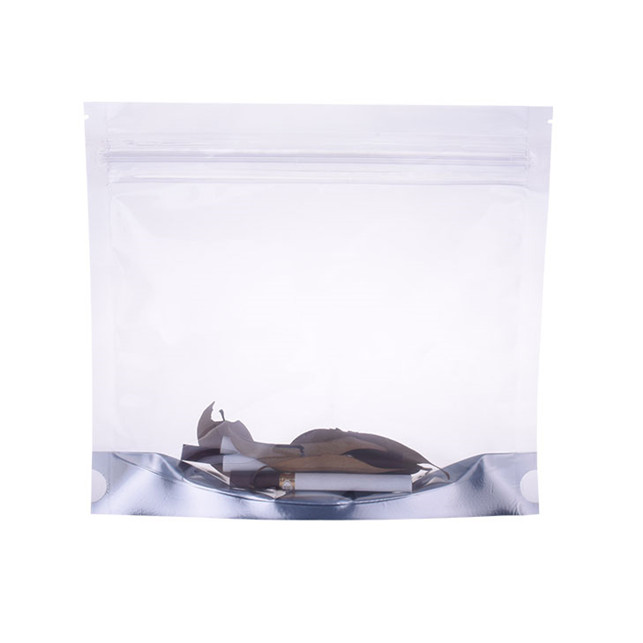 Organic packaging compostable clear bag for salad