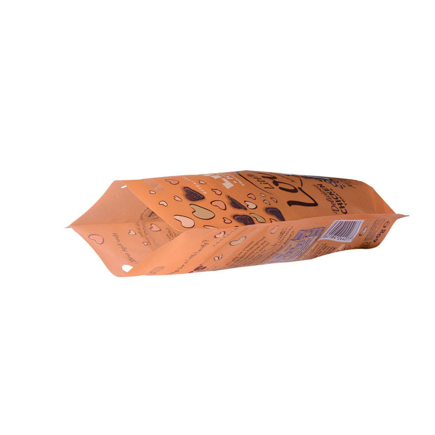 FSC Certified Soft Touch Ziplock Compostable Bags Types of Pouches in Packaging Animal Feed Bags
