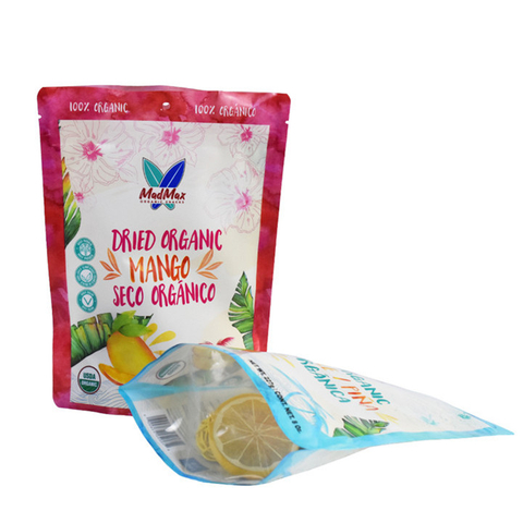 Rip Zip Packaging Printing 12 X 18 Poly Packing Bag for Nuts