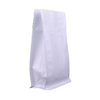 Custom Zipper Rough Matte Paper Window Bag Resealable Food Packaging