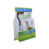 Moisture Proof Transparent Biodegradable Ziplock Bags Gusset Packaging 1kg Plastic Animal Feed Bag