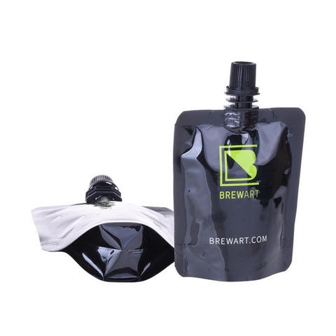 Top quality Round Bottom stand up barrier pouches wholesale alcohol drink pouches drinks pouches