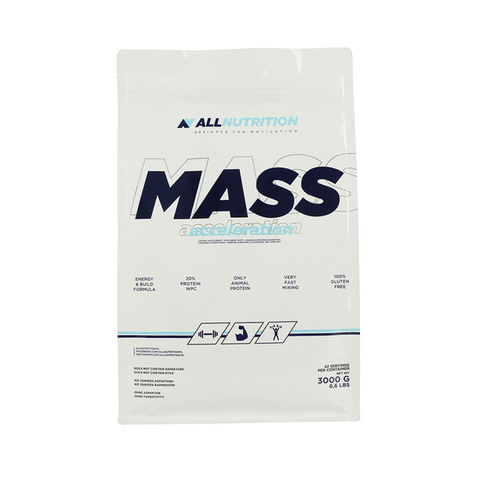 Custom Design Instant Heat Sealed 4x2x8 Poly Ziplock Stand Up Bag Packaging Powder
