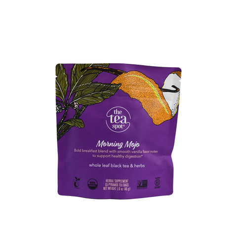 Moisture Proof Pocket Zip Tea Bag Stand Up Zipper Pouch Bags Green Tea Bags