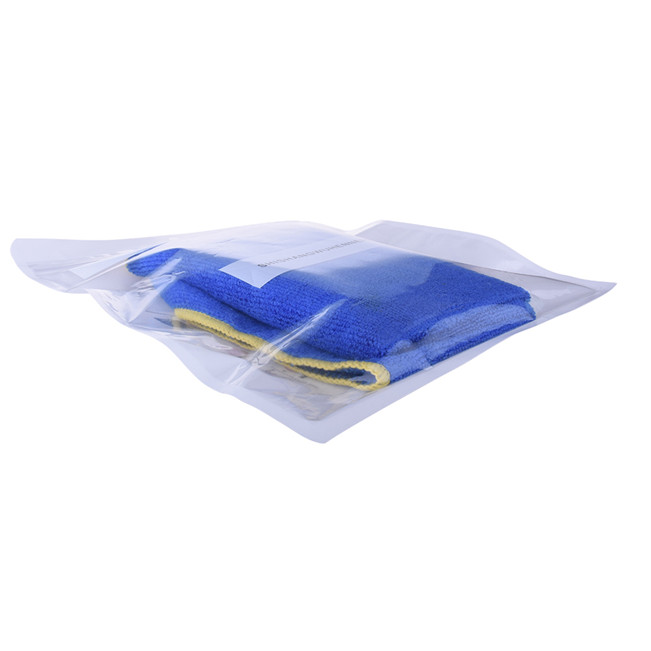 Gravure Printing Colorful foil heat seal crimper shirt package bag biodegradable t-shirt bag