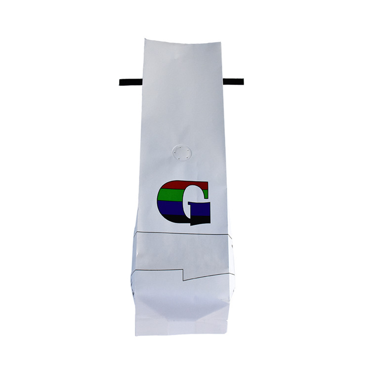 Environmentally Friendly Disposable Offset Printing Zipper Plastic Craft Paper Stand Up Pouch 100g Coffee Bag