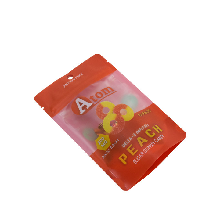 OEM Moistureproof Sugar Cane Material Candy Bar Packaging Bags Supplies