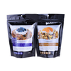 Eco Friendly Window Clear Bags with Zipper Heating Chocolate Chip Oatmeals Bag