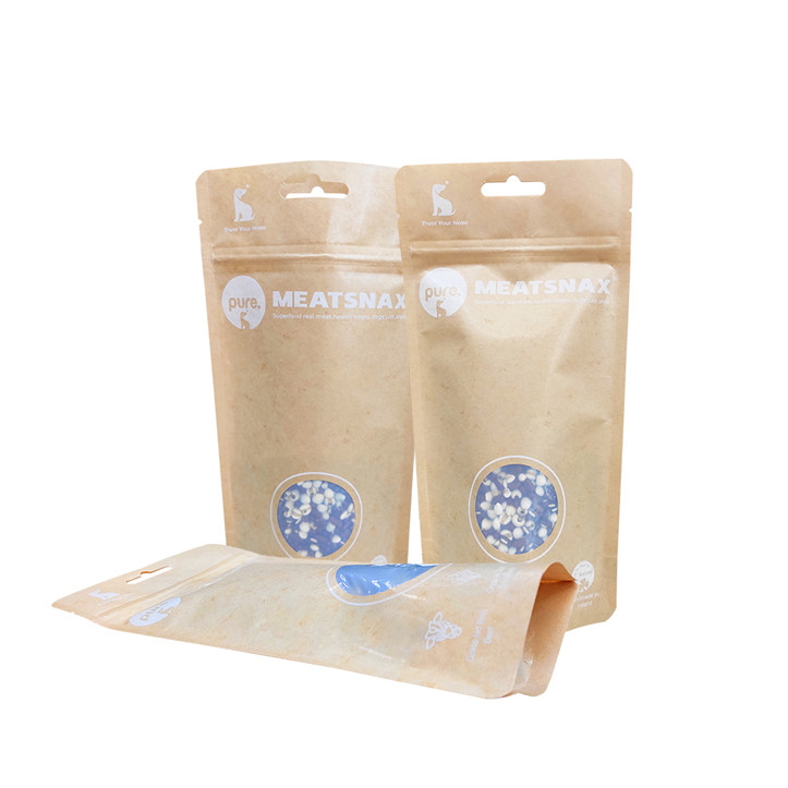 Inventory Foil Lined Compostable Polypropylene Zipper Recycle Cat Food Pouches Pet Treat Pouch Bag in Brisbane