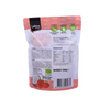 Matte printing side seal resealable plastic pouch oatmeal yellow bag Candy Bag Pouches