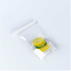 Natural bottom seal heat seal bags food grade large clear zipper pouch pla biodegradable film