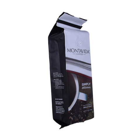 High Quality aluminium coffee bag K-seal with custom logo