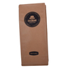 Laminated custom kraft paper printing coffee bag in square bottom bag