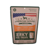 Custom compostable stand up pouches zipped with your design for dog treats