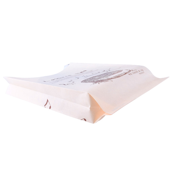 Free samples wholesale popcorn bag paper FSC certifiied with printing