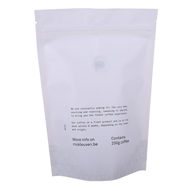 Factory Custom design recyclable rice bag with one way valve