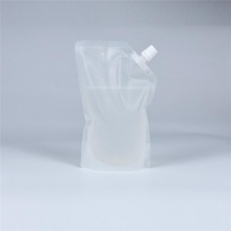Customized Matt Finish Recyclable Bio-PE Materials Spout Pouch Wholesale