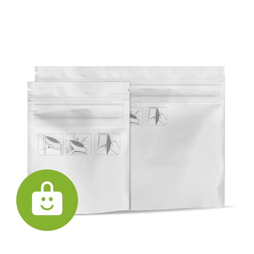 Top Quality Biodegradable Stand Up Child Proof Resistant Packaging Bag Wholesale