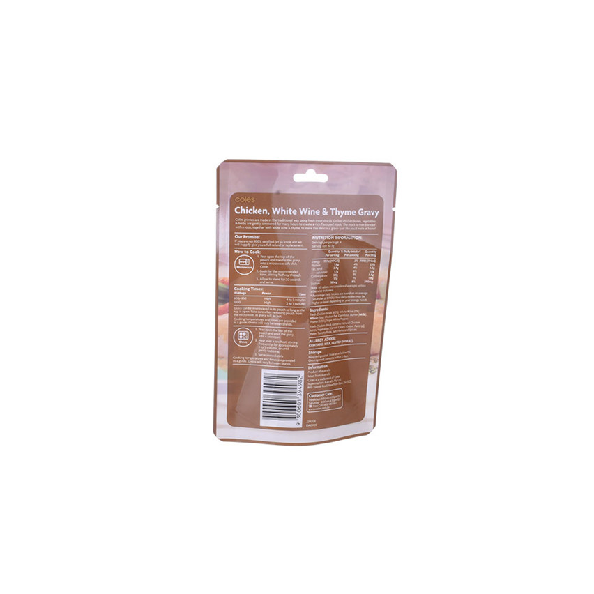 Factory Supply Excellent Quality Moisture-proof Stand Up Spices Packaging Bag