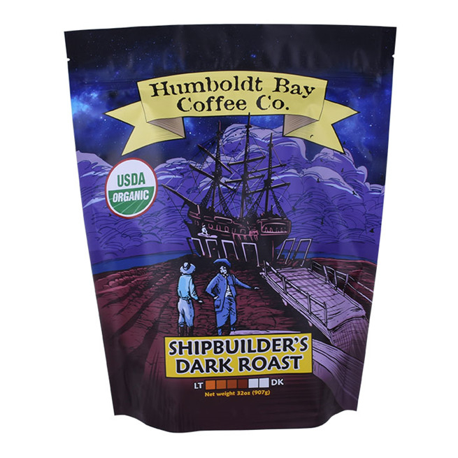 Biodegradable Customised Food Grade Natural Coffee Bag Suppliers