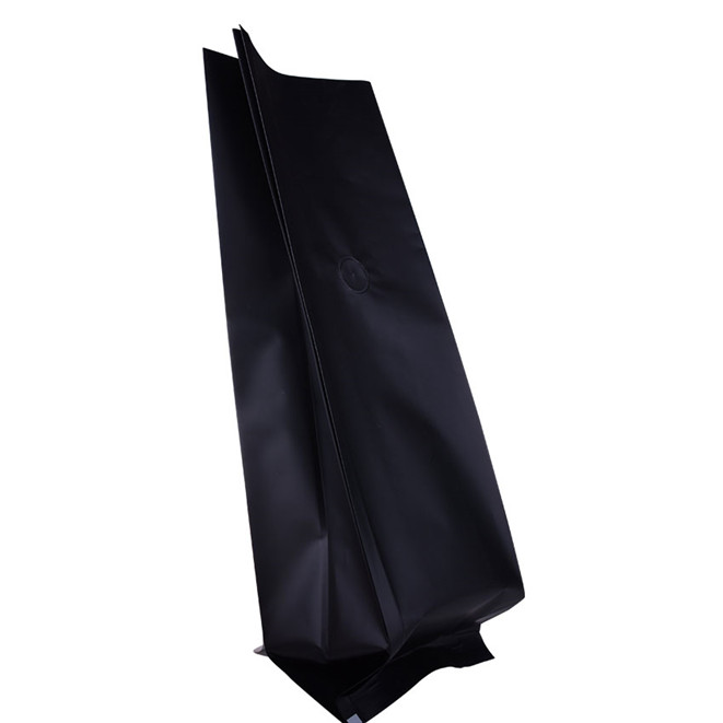 Gusseted custom coffee bag Post-consumer Recycled with valve