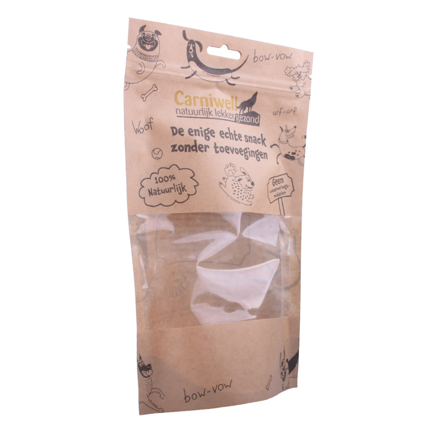 Eco Friendly Custom Design Stand Up Biodegradable Dog Food Packaging Bags Wholesale