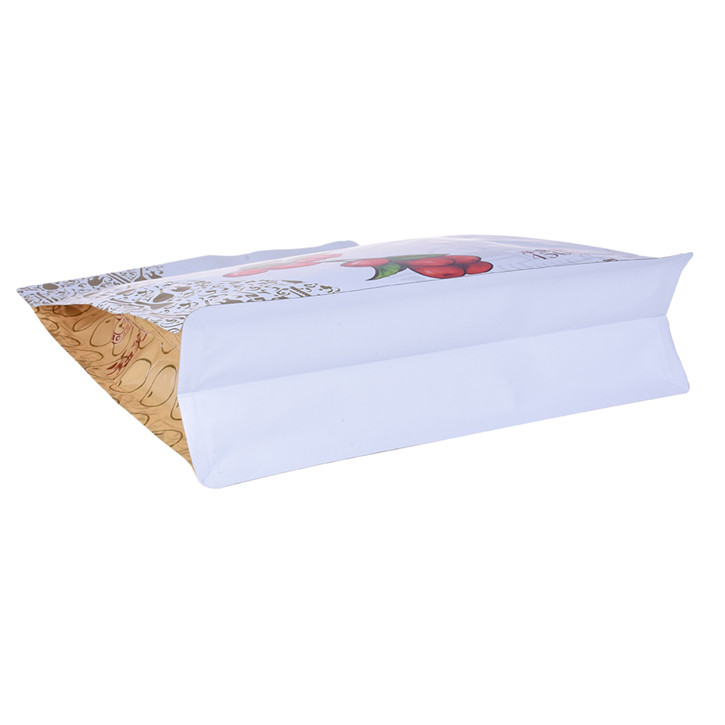 Flexible Packaging Custom Design Resealabele Compostable Paper Bag Custom Logo