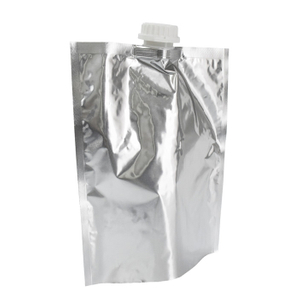 Heat seal custom laminate drink spout pouch foil bag