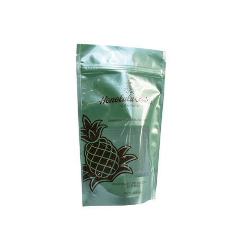 Custom Heat Seal Digital Printing Clear Food Grade Stand Up Ziplock Pouch