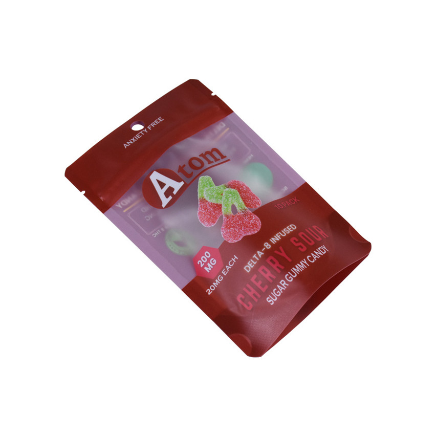 Biodegradable Plastic Creative Design Stand Up Candy Packaging Bag Wholesale