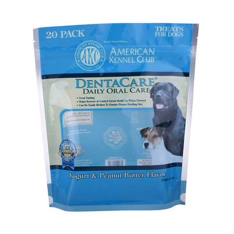 Hot Sale Custom Made Stand Up Pet Food Packaging Bags Wholesale